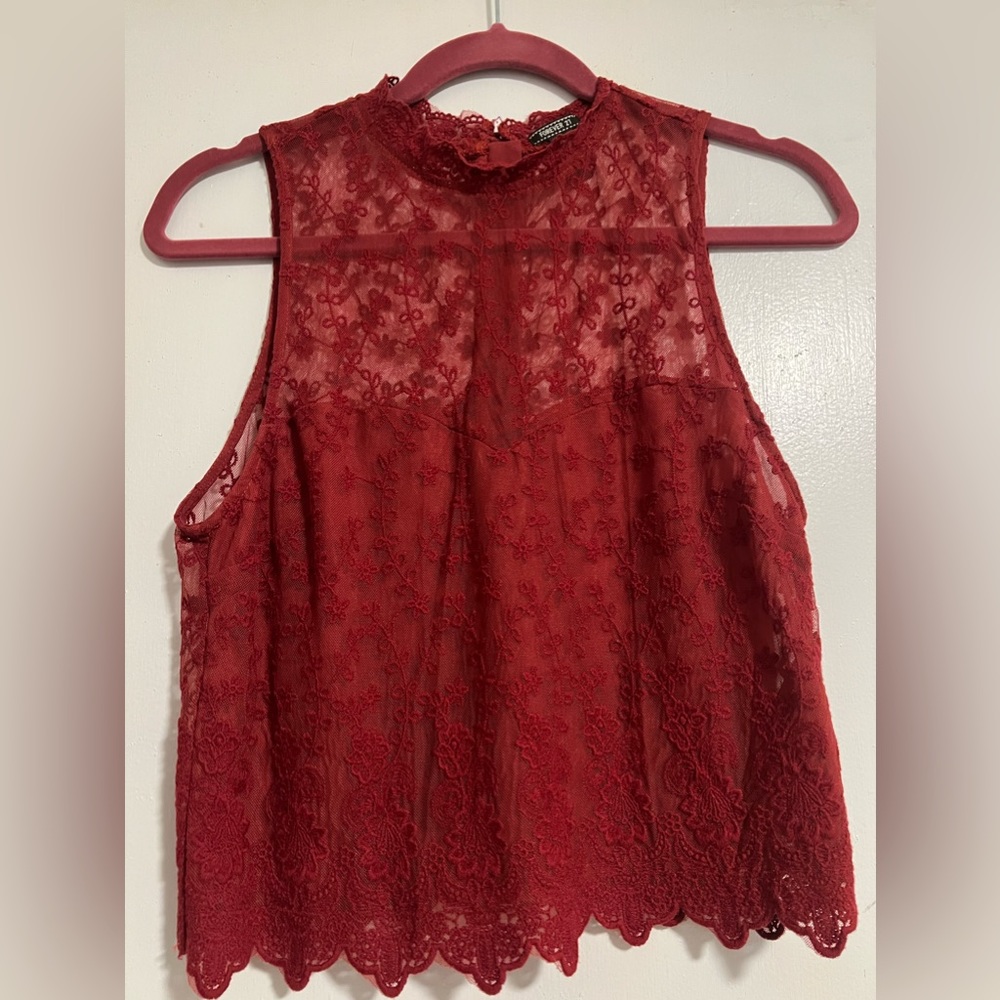 Forever 21 Crop Top Size M